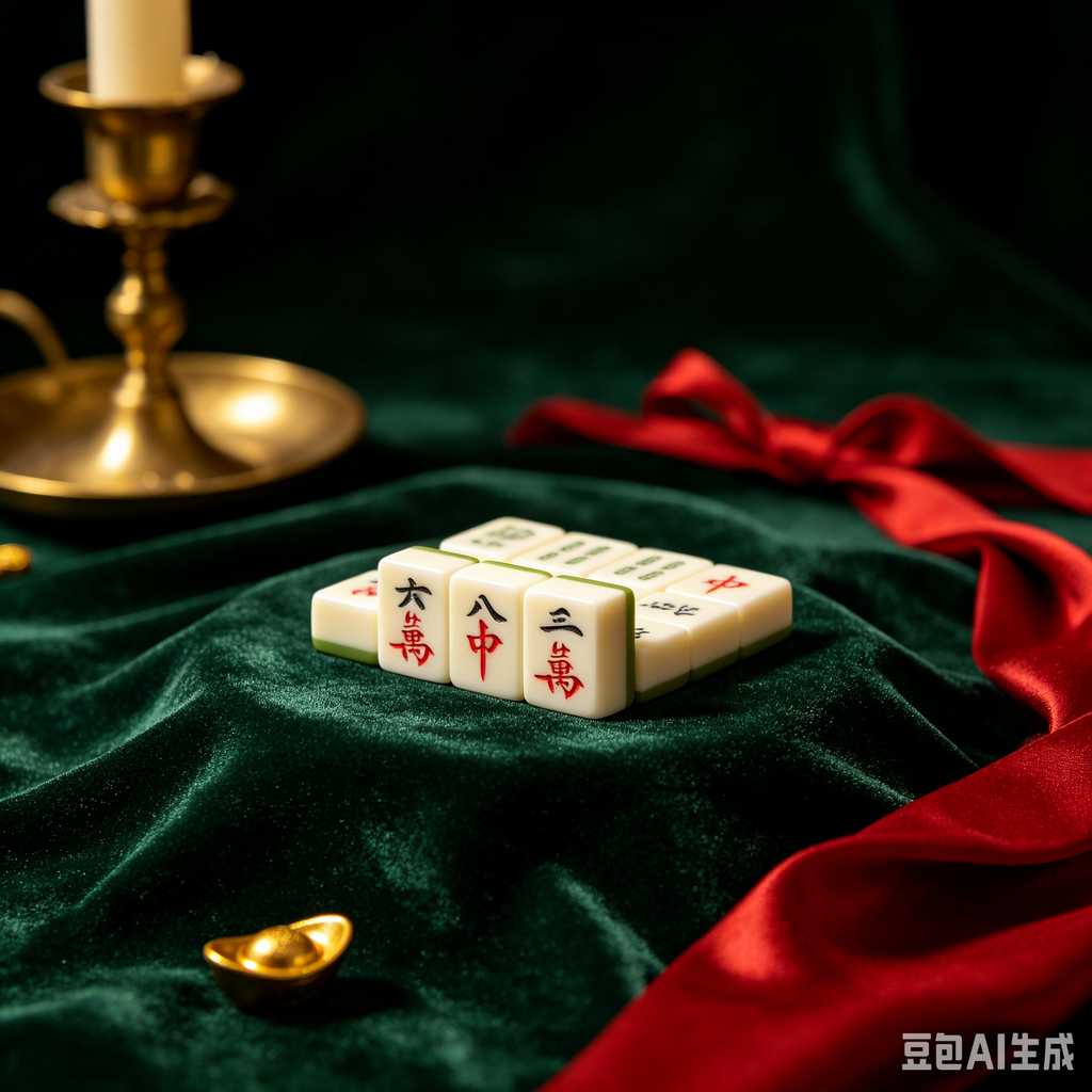asian classic board game mahjong