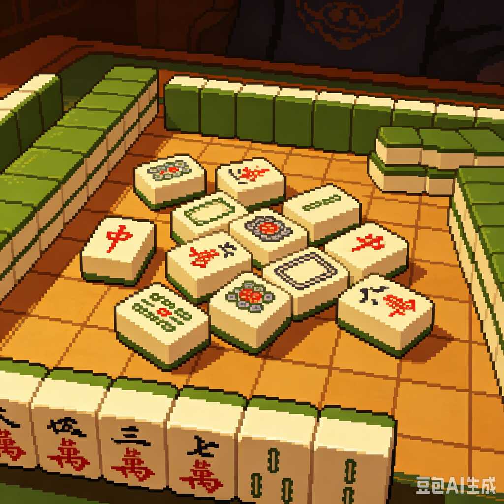 crystal mahjong tiles